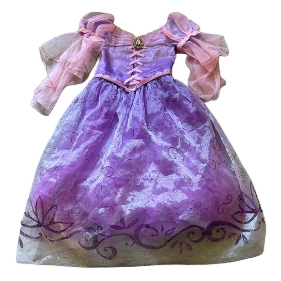 Disney Other - Rapunzel Dress Disney Store Sz 5/6 Purple Land World Cruise Bibbidi Bobbidi